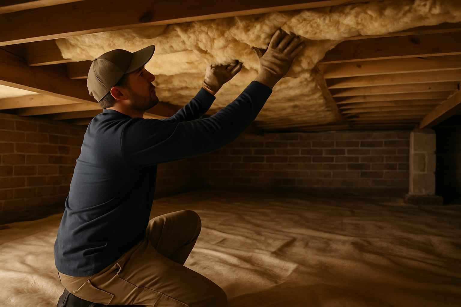 Crawl Space Insulation Repair in Blanco TX