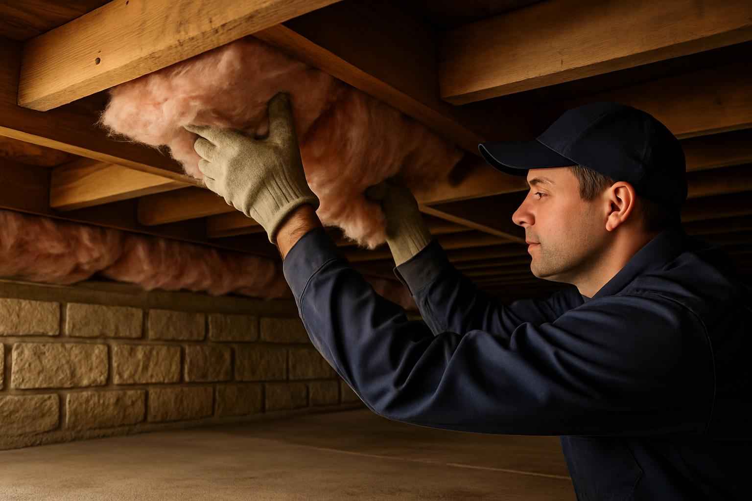 Crawl Space Insulation Repair in Comfort TX