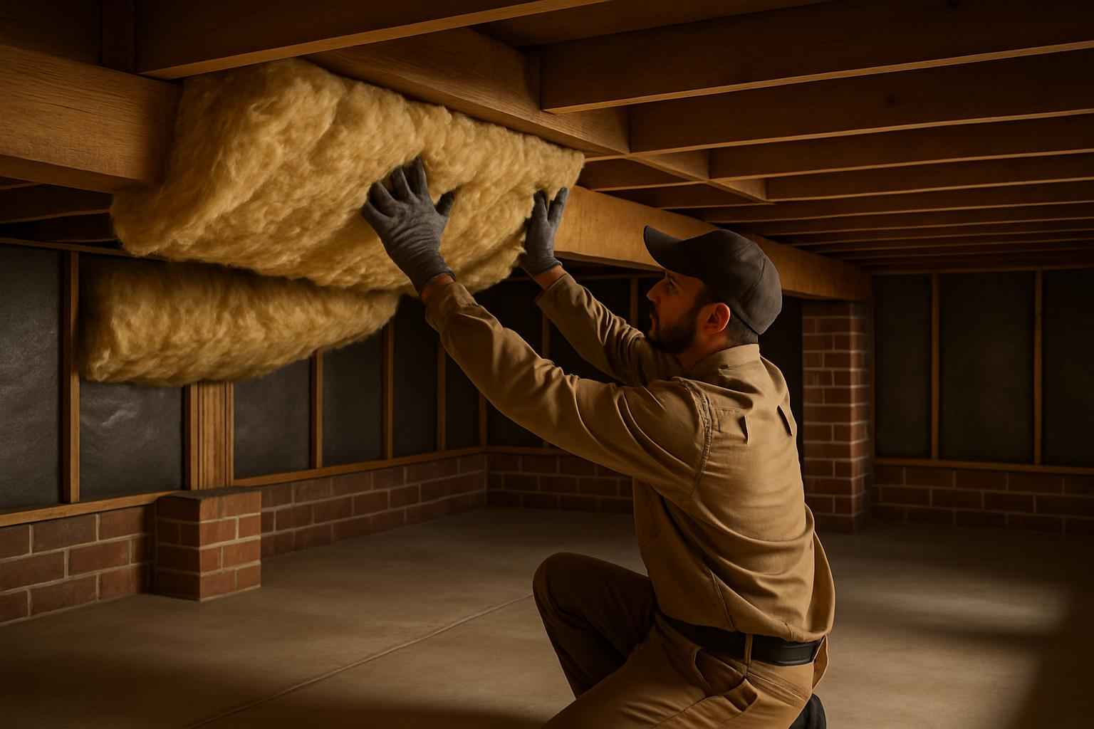 Crawl Space Insulation Repair in Doss TX