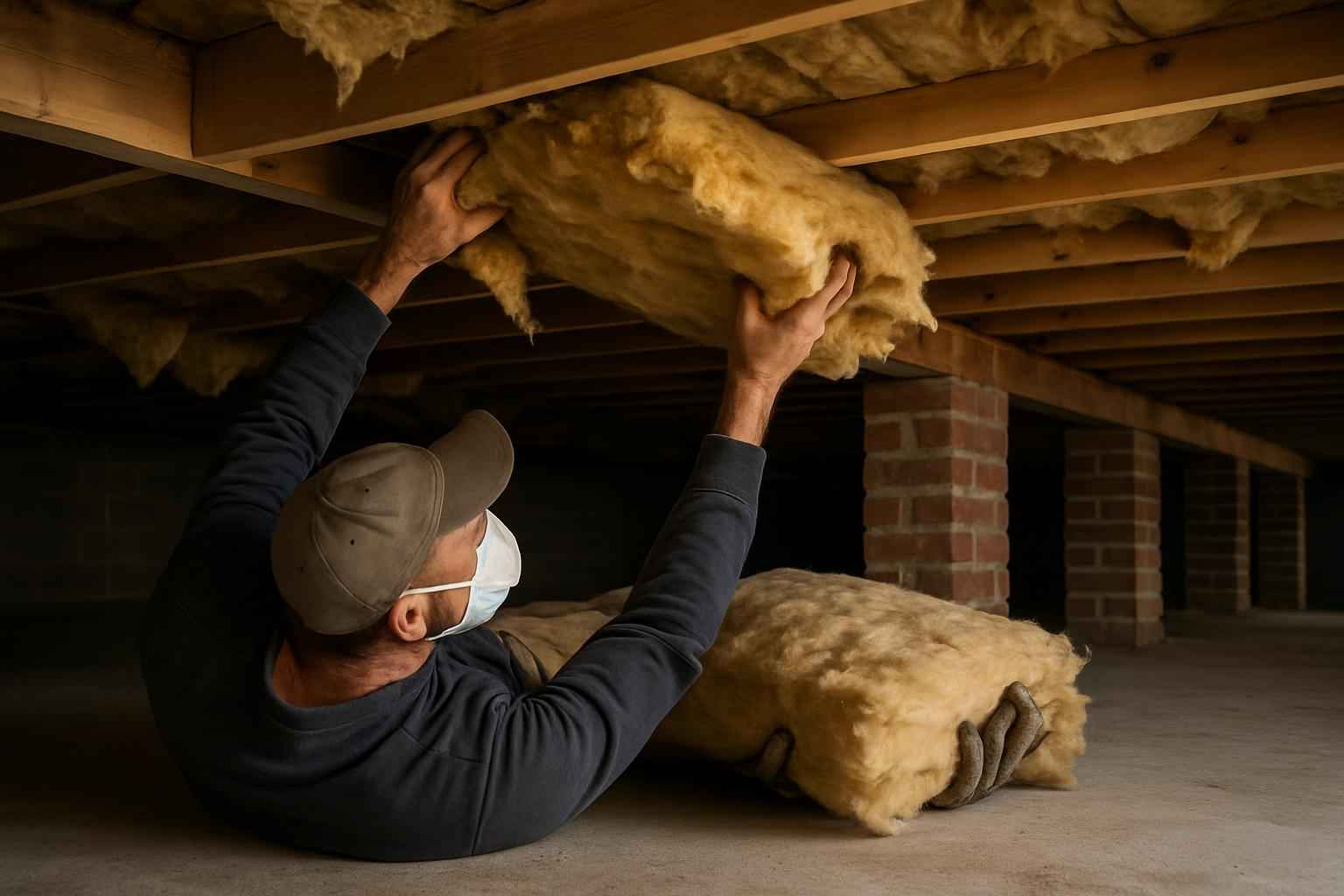 Crawl Space Insulation Repair in Harper TX
