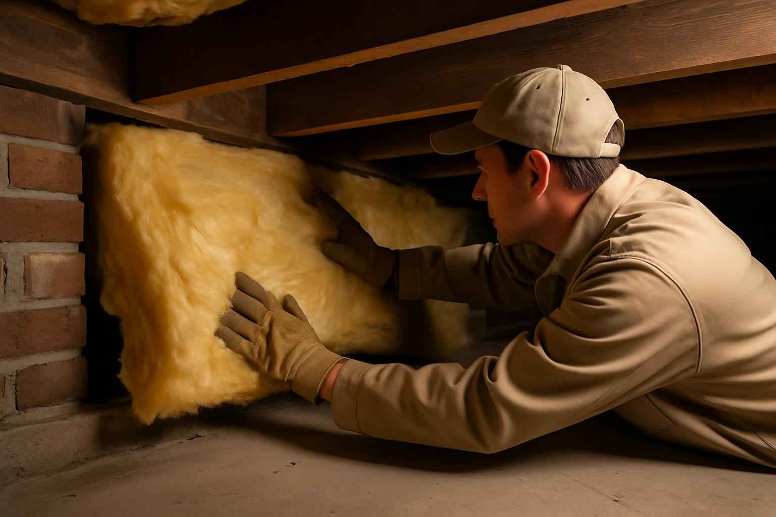 Crawl Space Insulation Repair in Johnson City TX