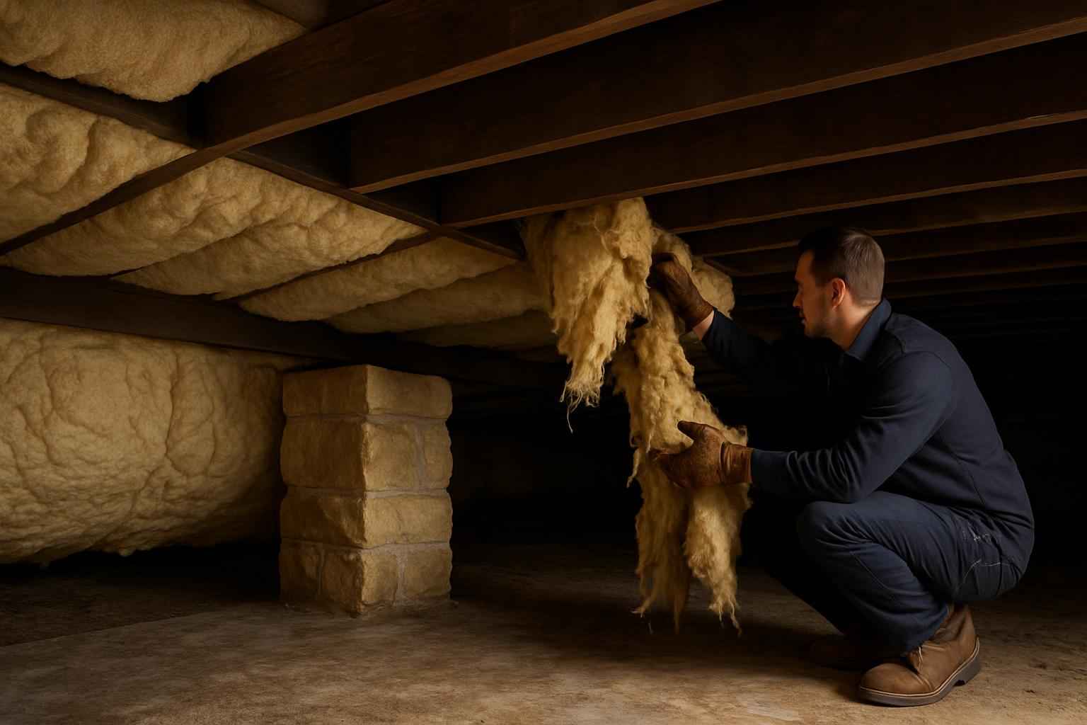 Crawl Space Insulation Replacement in Blanco TX