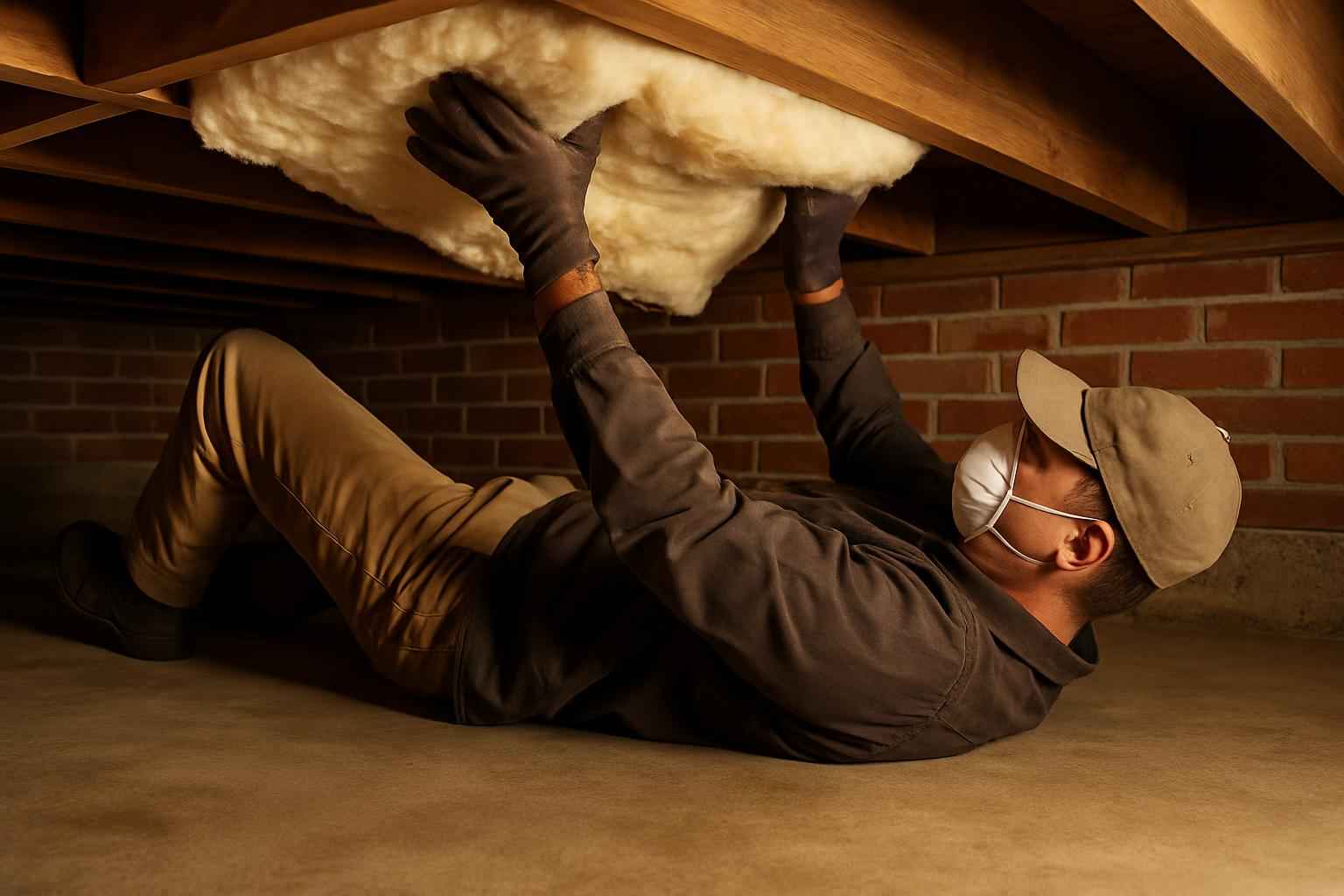 Crawl Space Insulation Replacement in Camp Verde TX