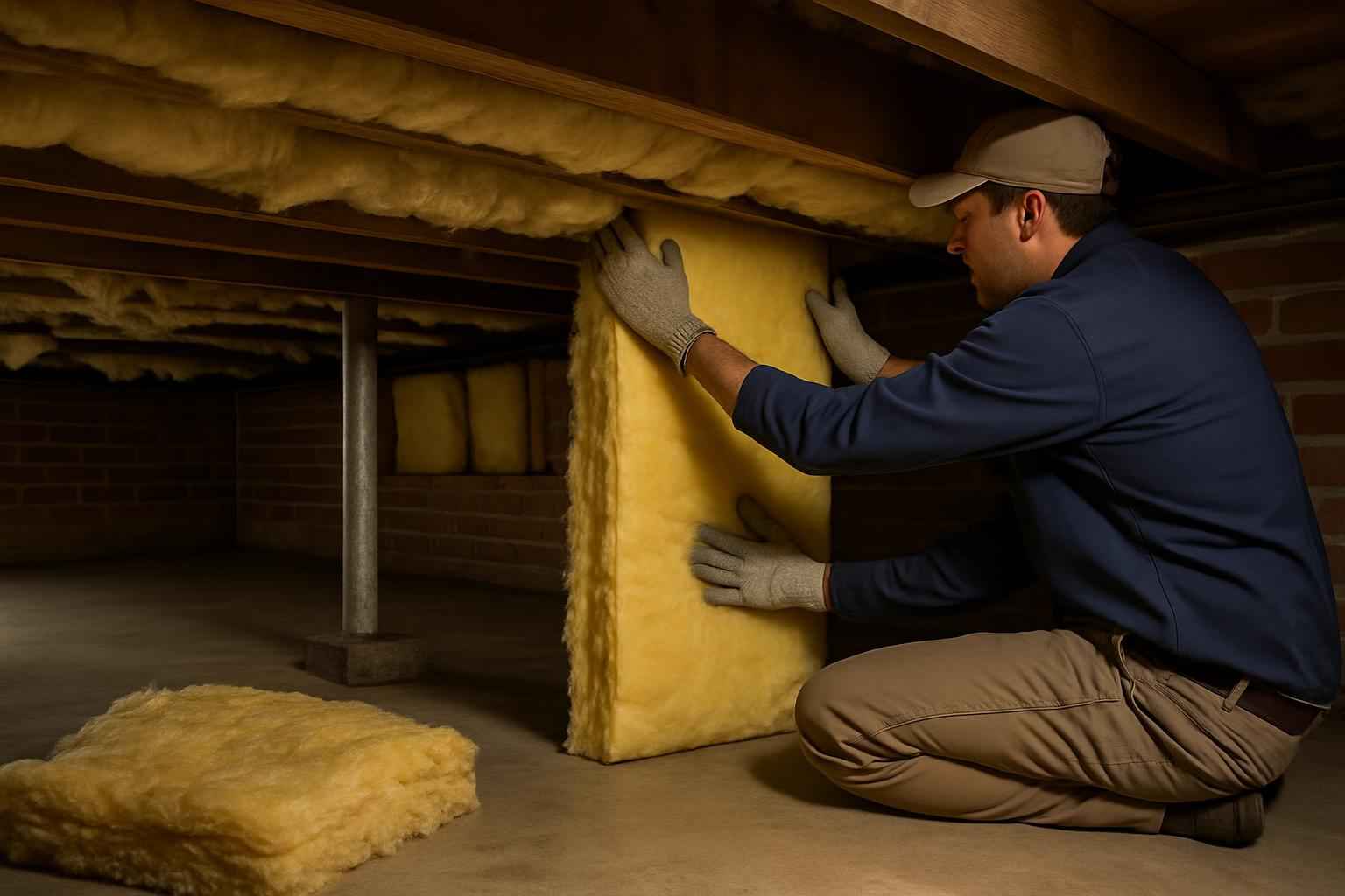 Crawl Space Insulation Replacement in Comfort TX