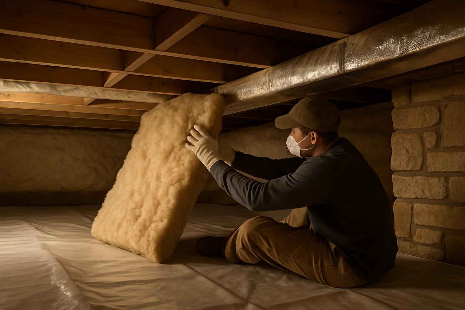 Crawl Space Insulation Replacement in Kendalia TX