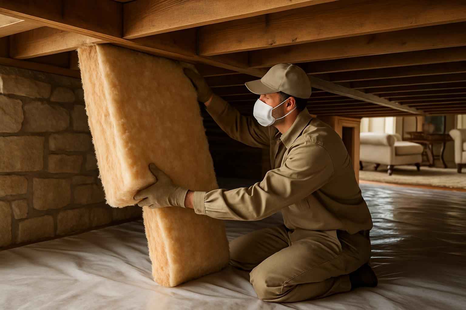 Crawl Space Insulation Replacement in Kerrville TX