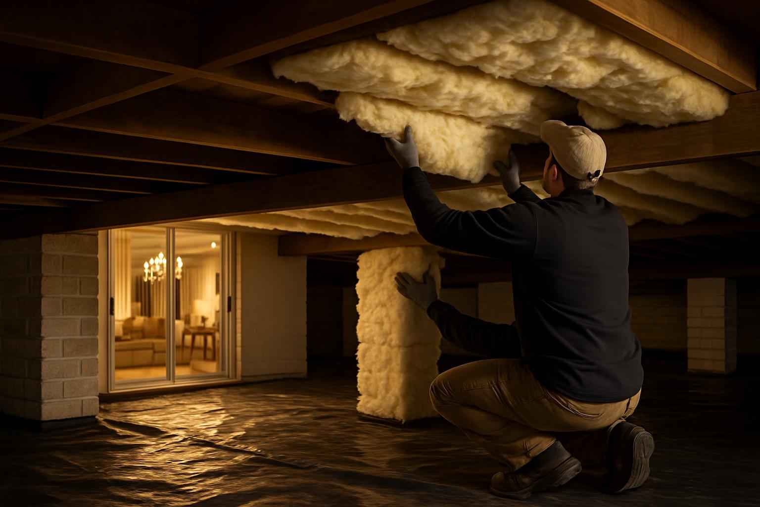 Crawl Space Foam Retrofit in Kerrville TX
