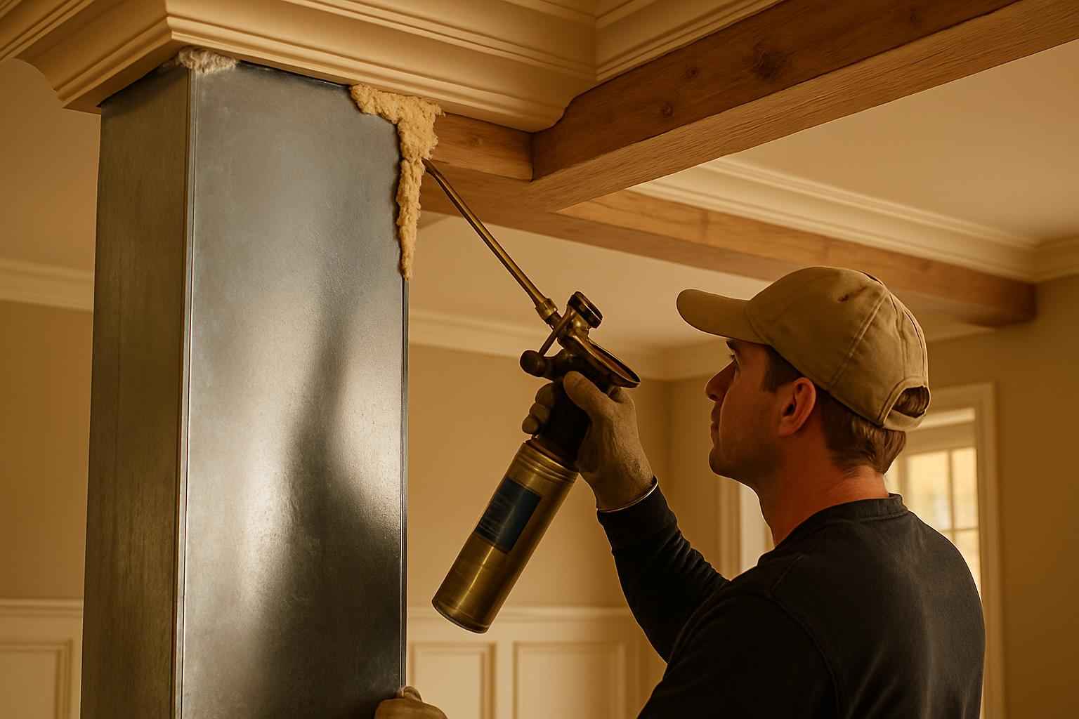 Duct Chase Air Seal Service in Doss TX