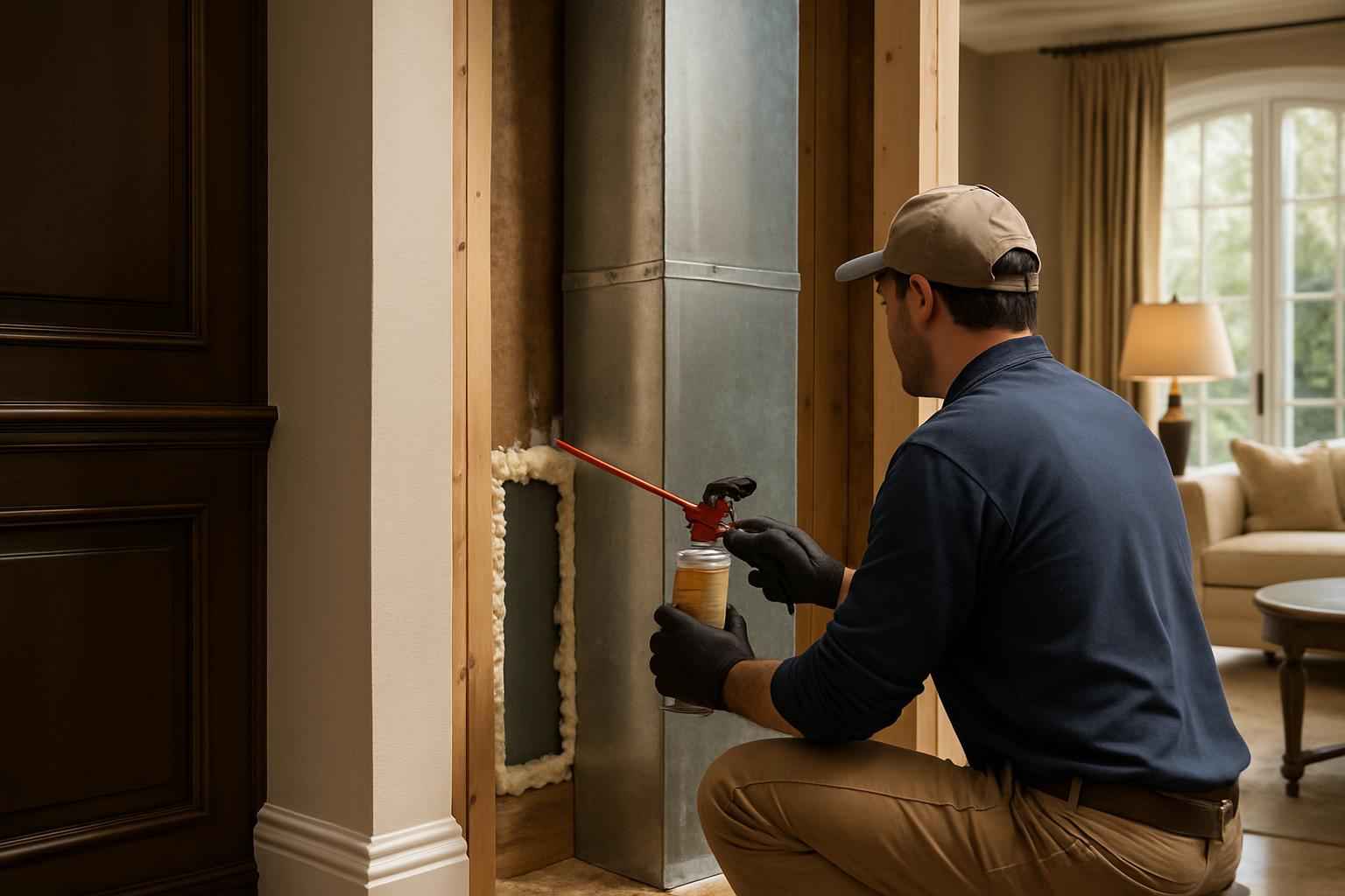 Duct Chase Air Seal Service in Sisterdale TX