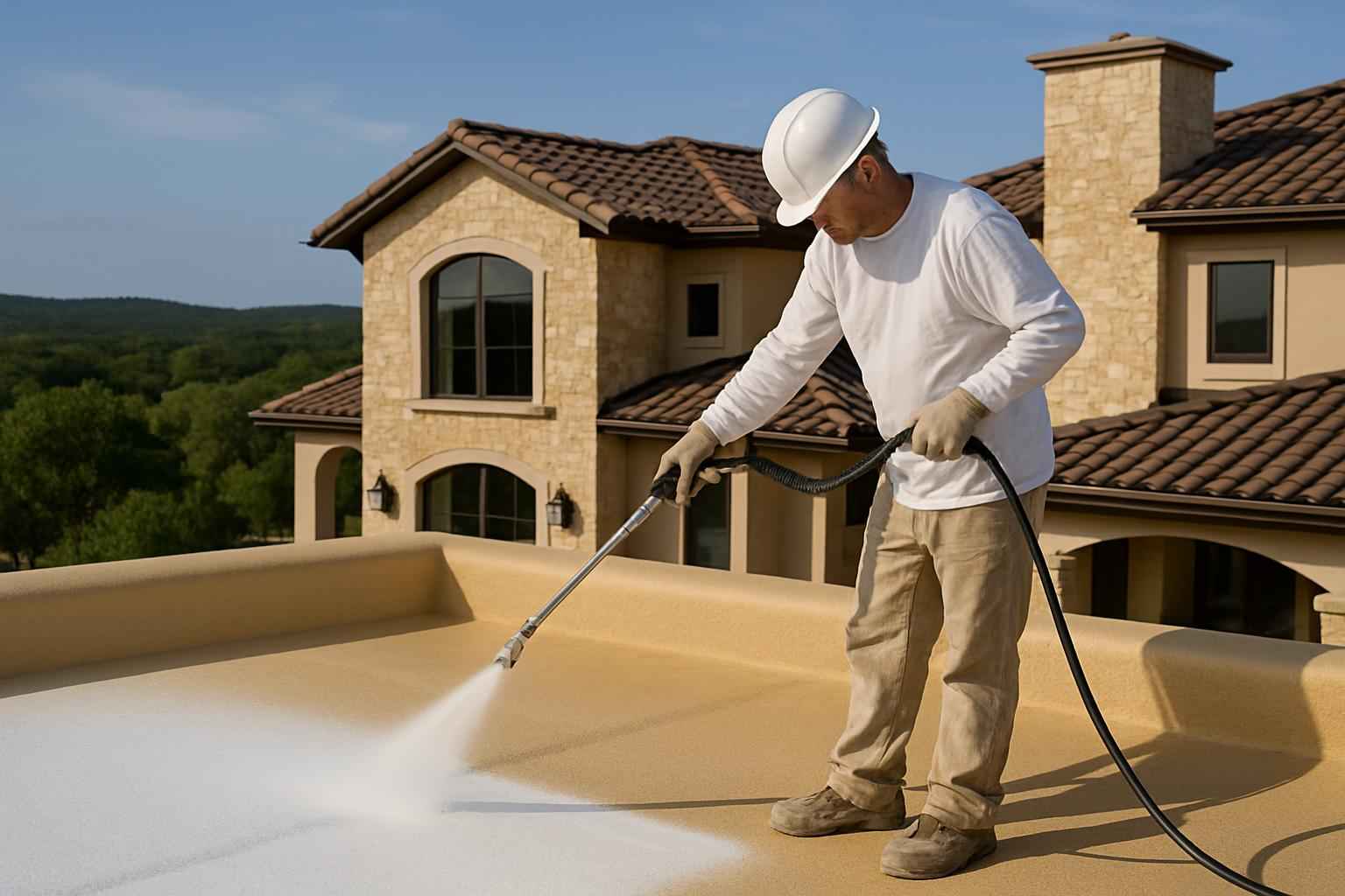 Elastomeric Recoat Service in Blanco TX