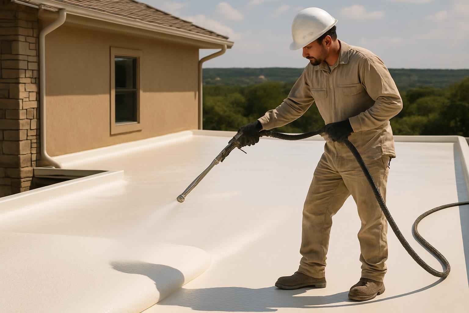 Elastomeric Recoat Service in Center Point TX