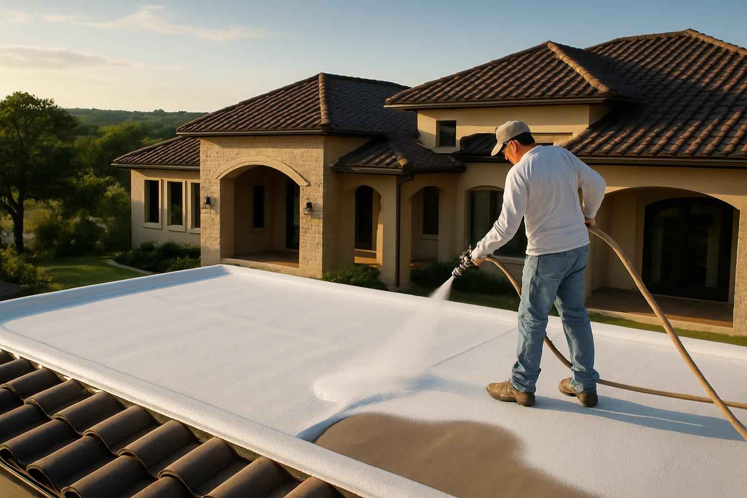 Elastomeric Recoat Service in Sisterdale TX