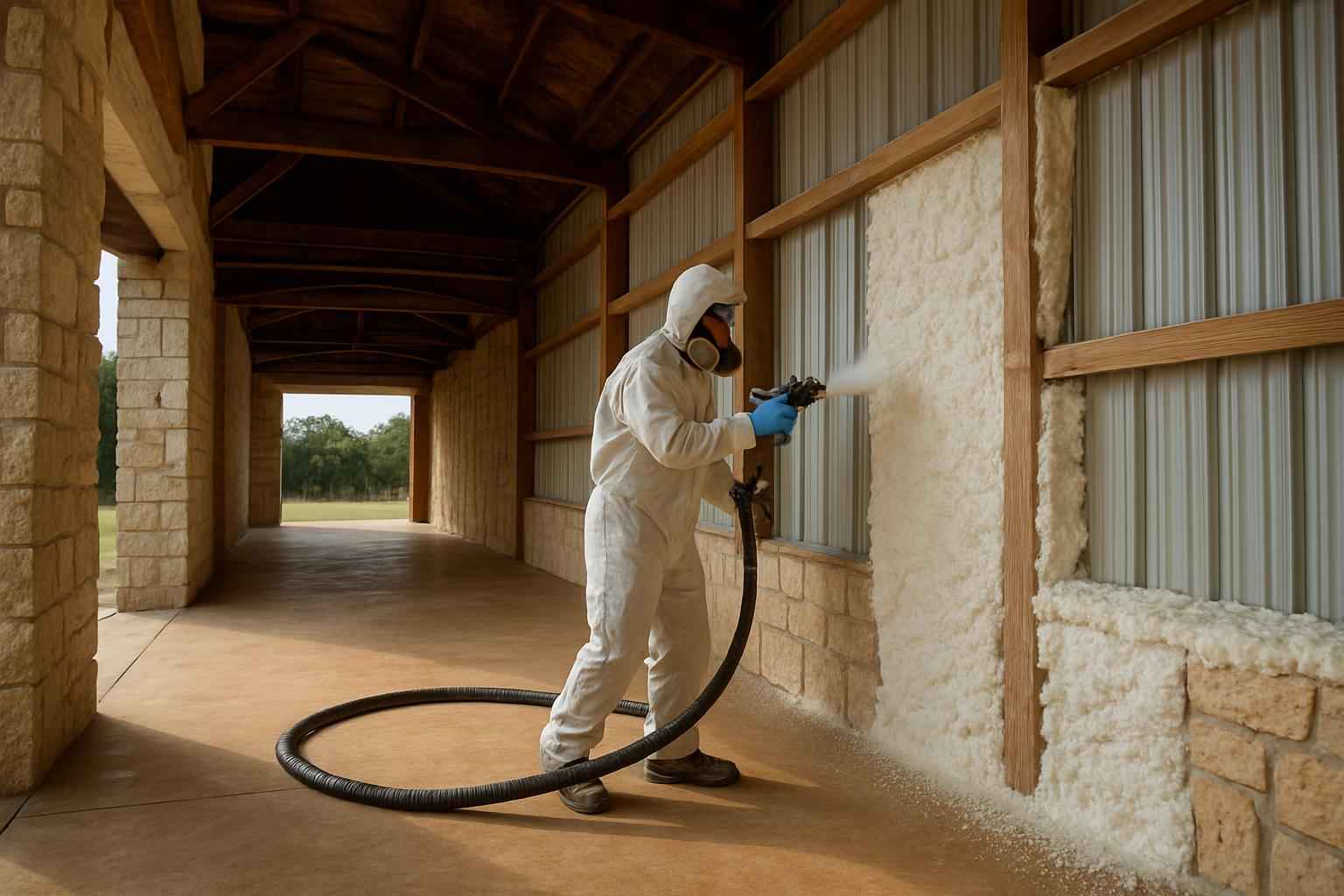 Equipment Barn Foam Installer in Blanco TX