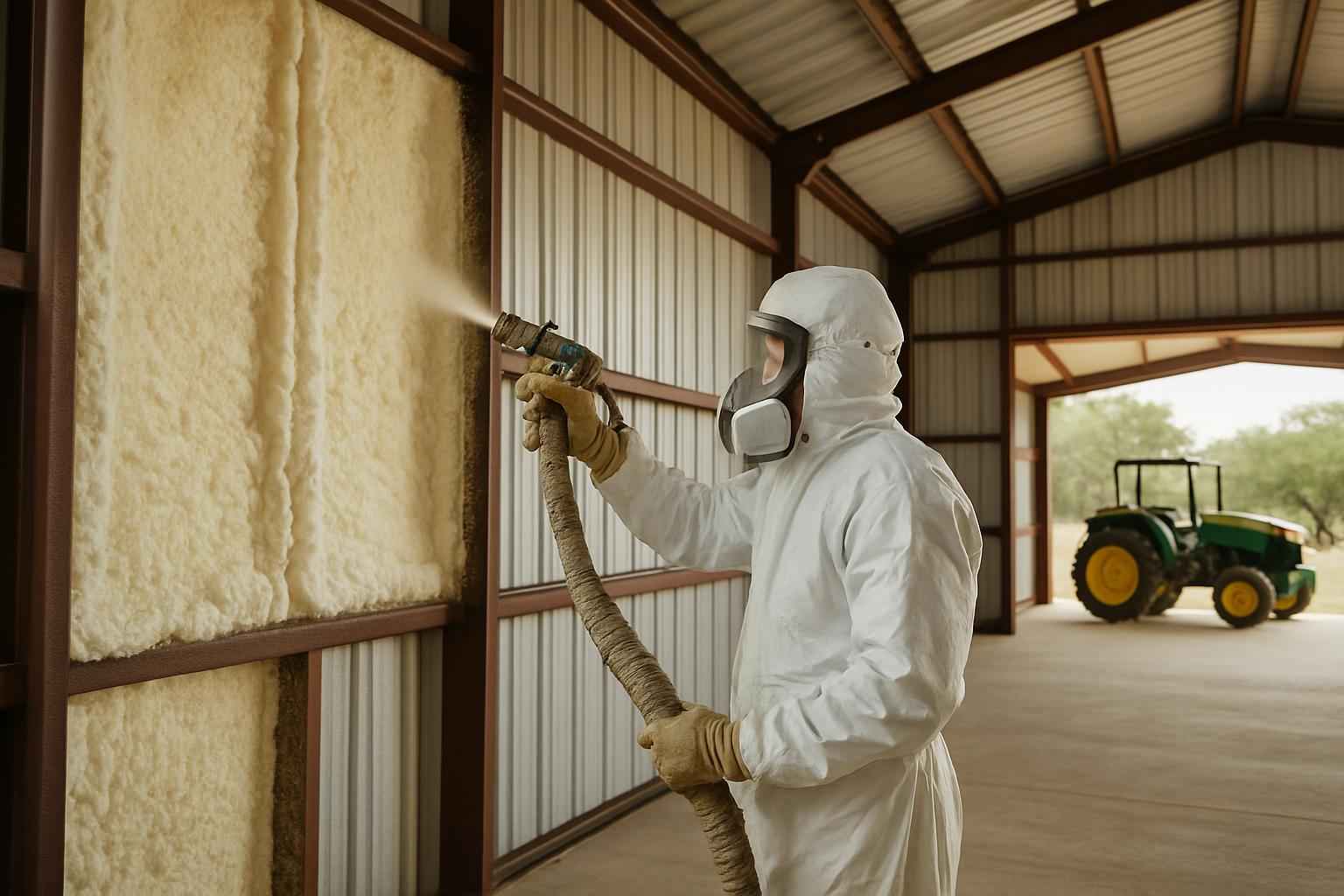 Equipment Barn Foam Installer in Camp Verde TX