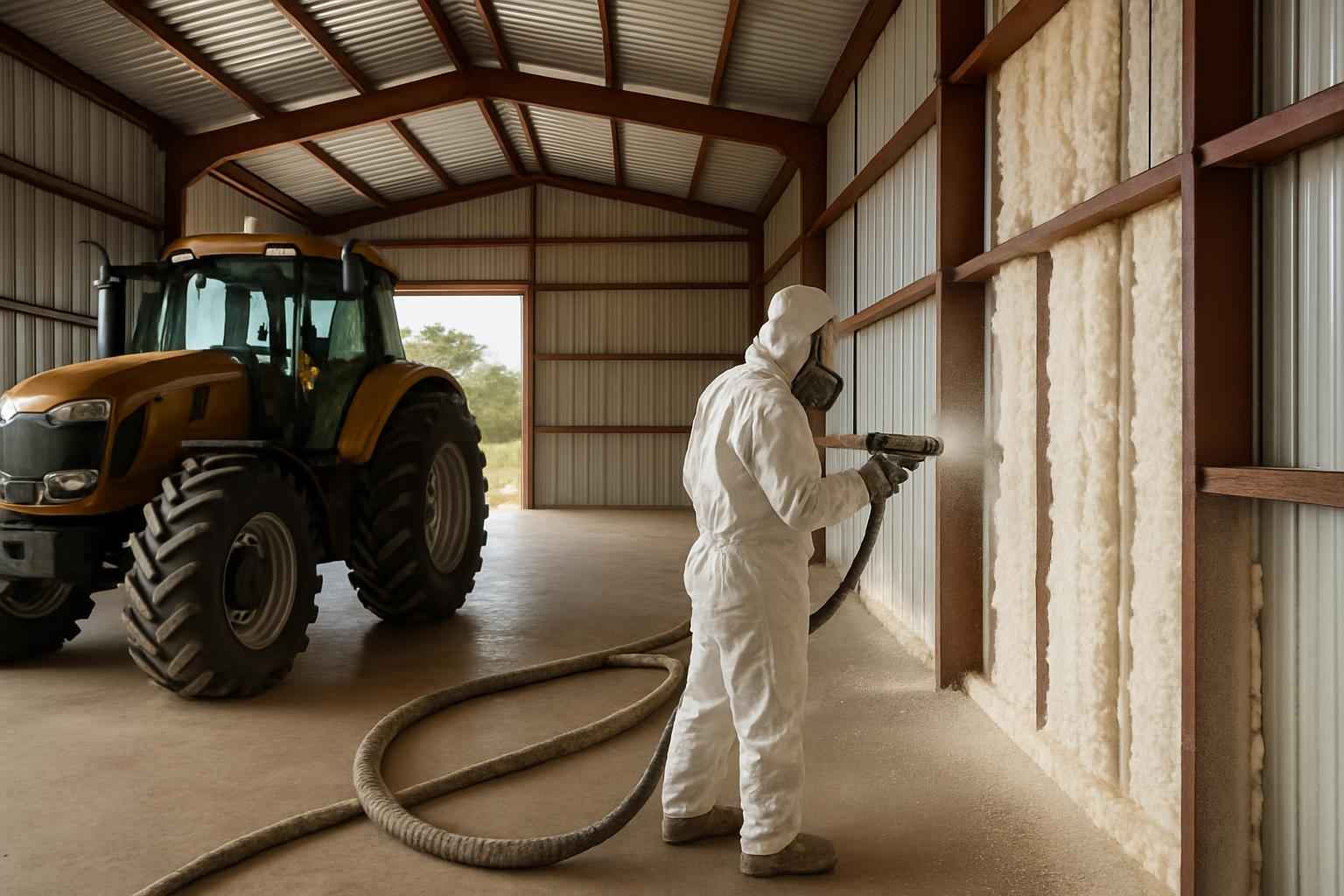 Equipment Barn Foam Installer in Ingram TX