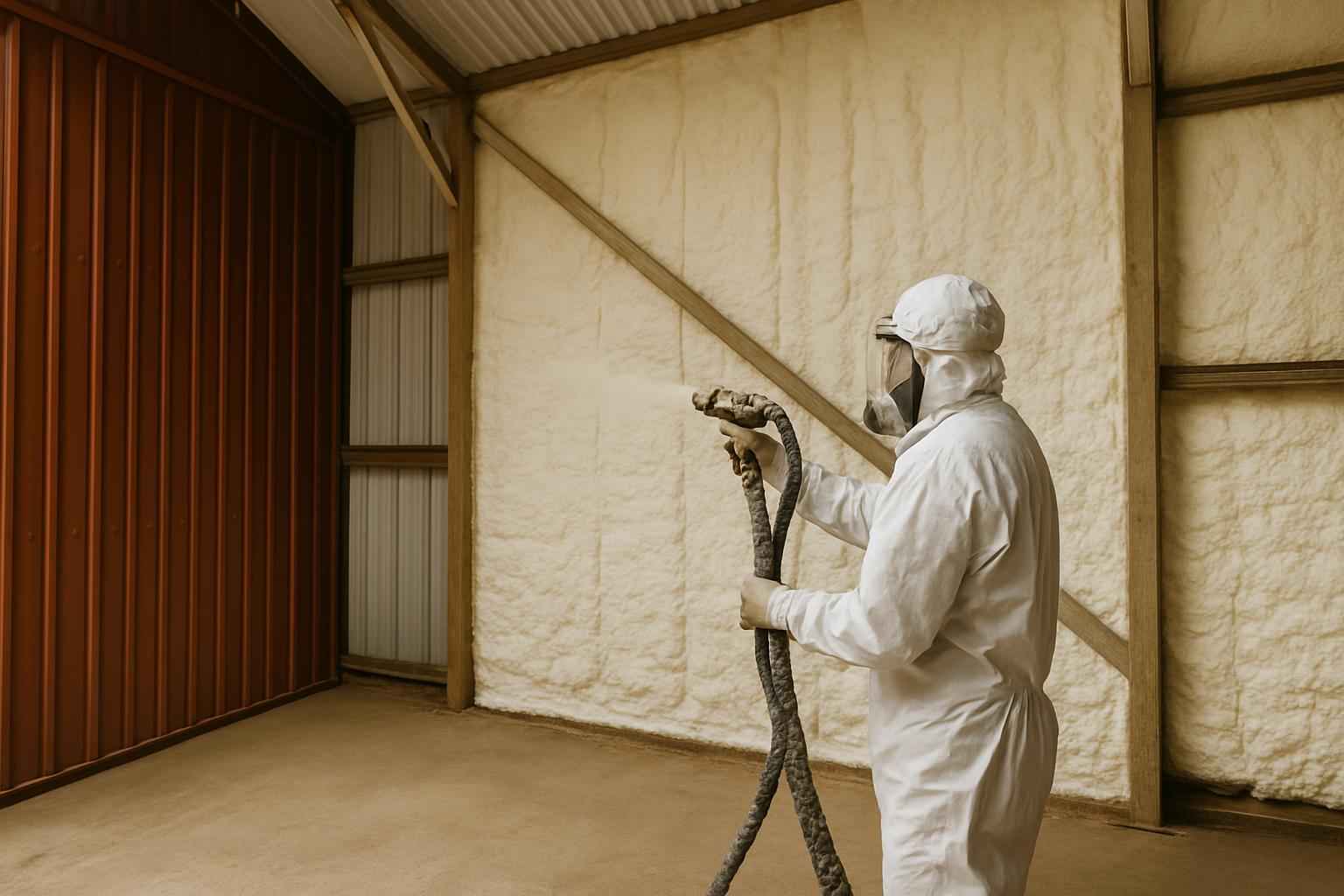 Equipment Barn Foam Installer in Johnson City TX