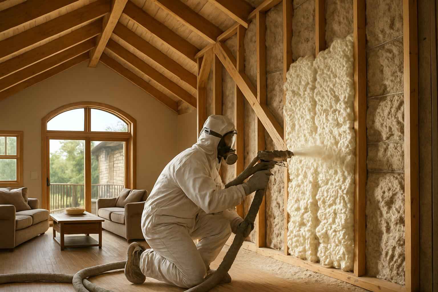 Existing Home Foam Upgrade in Camp Verde TX