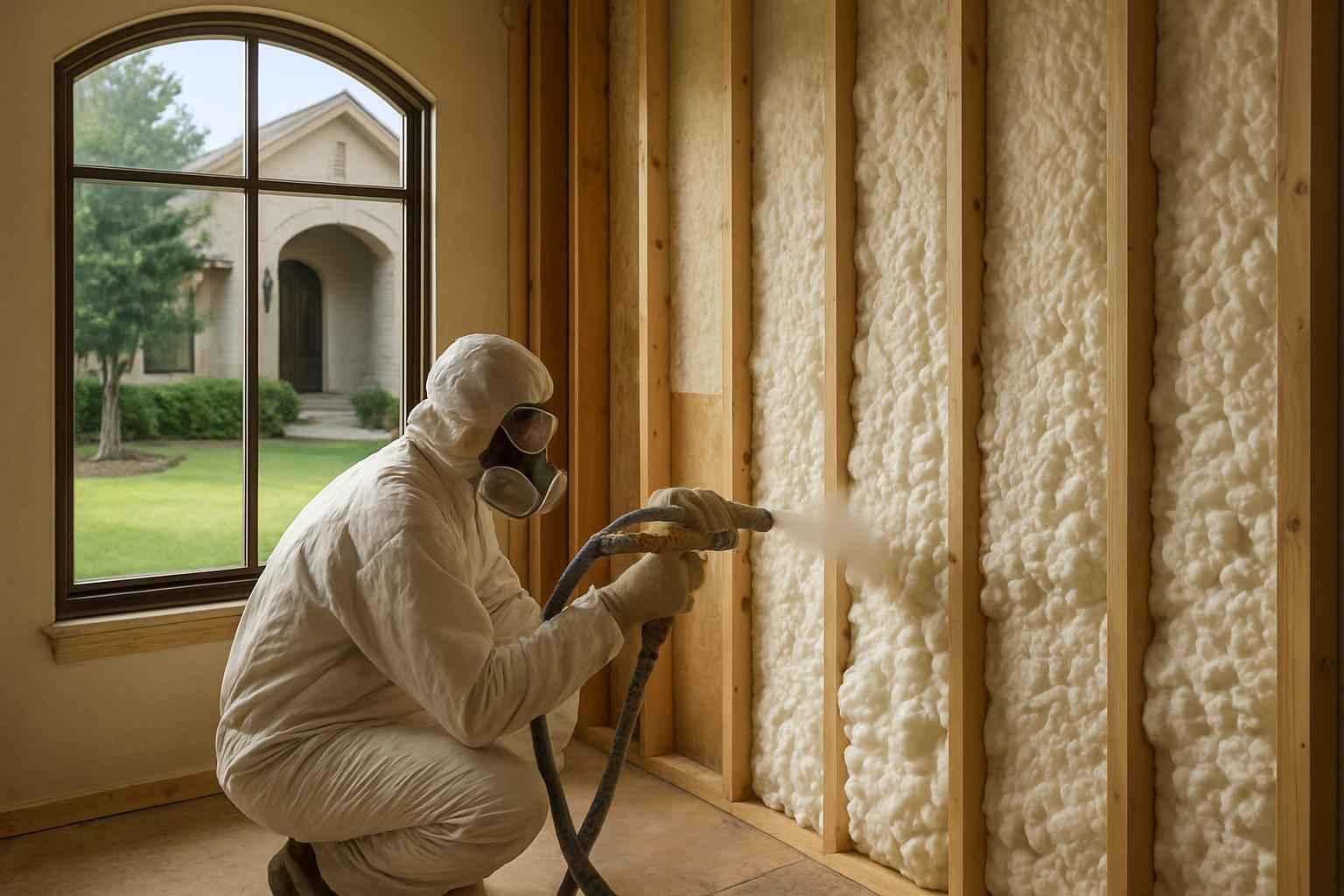 Existing Home Foam Upgrade in Johnson City TX