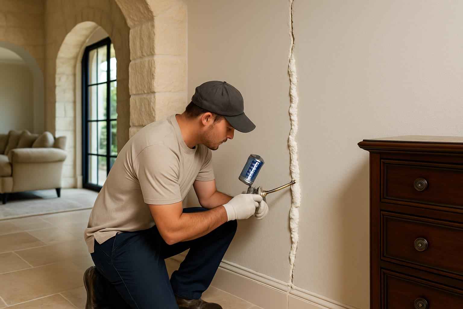 Foam Crack Patch Service in Blanco TX