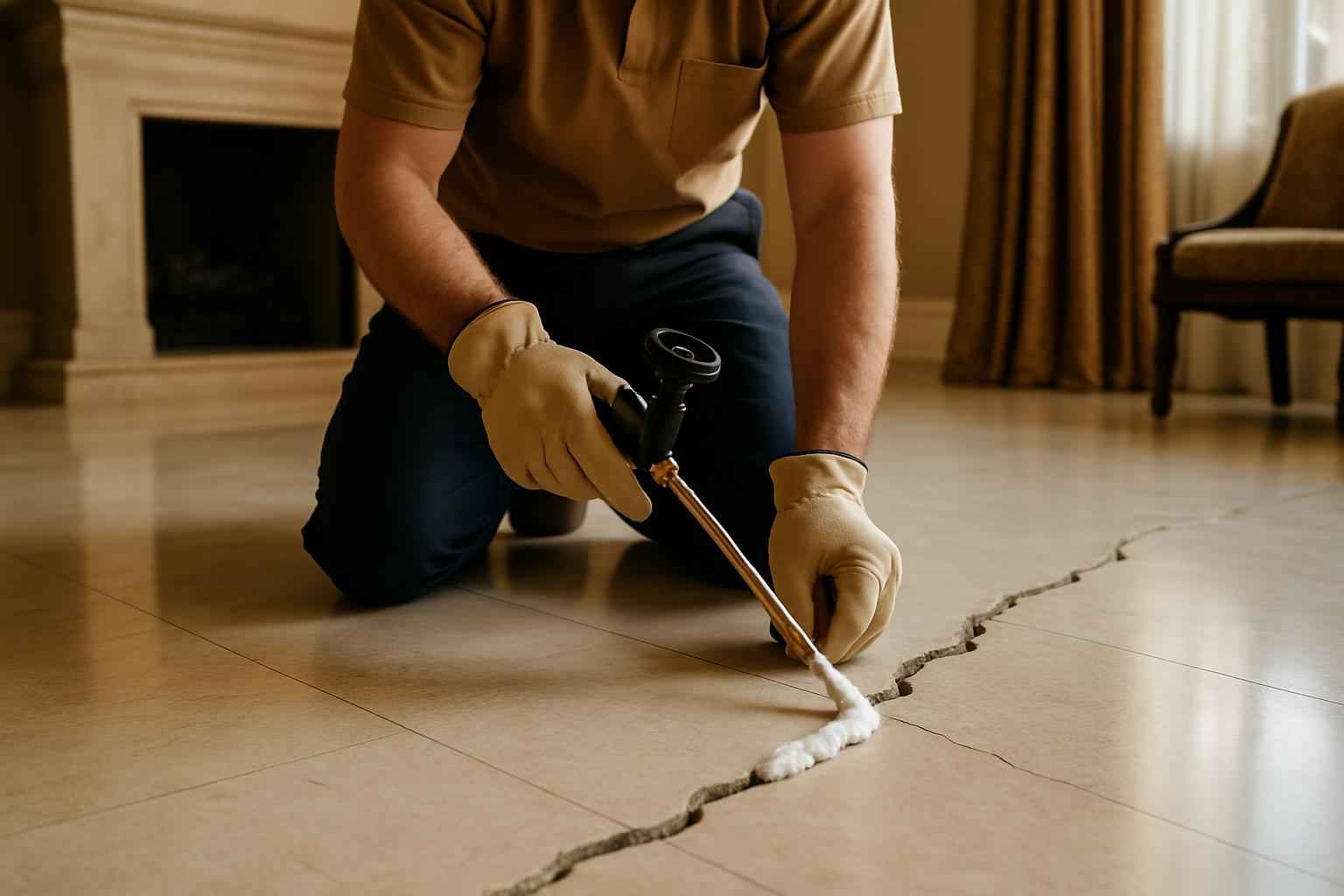 Foam Crack Patch Service in Center Point TX