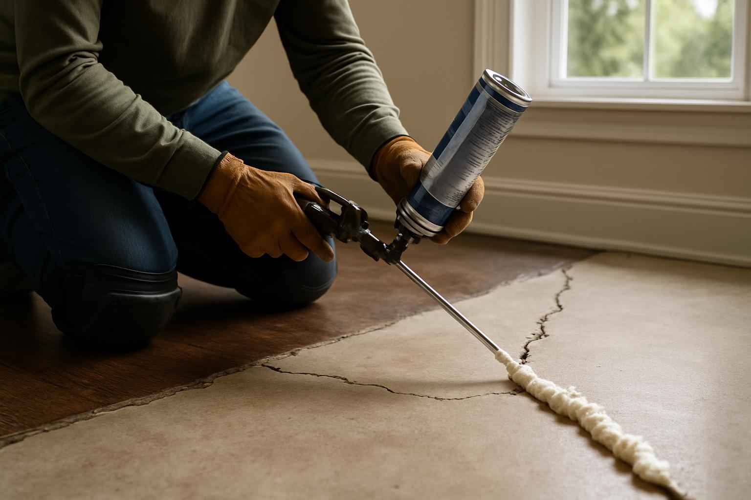 Foam Crack Patch Service in Waring TX