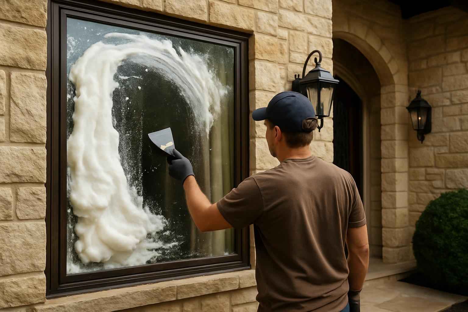 Foam Overspray Removal Service in Harper TX