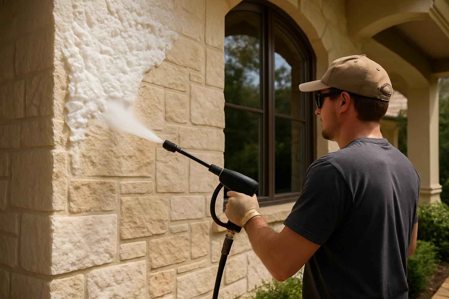 Foam Overspray Removal Service in Sisterdale TX