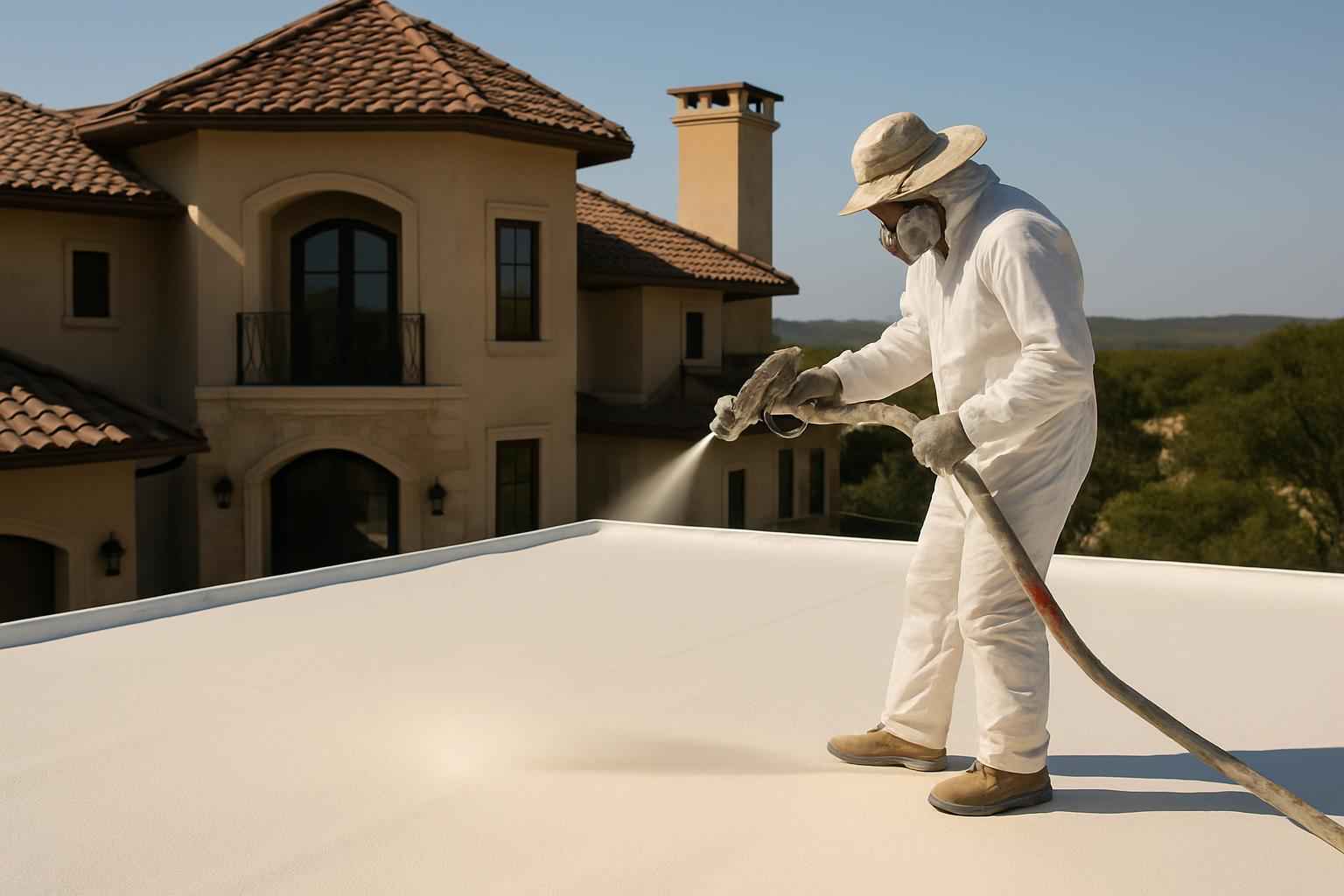 Foam Roof Installation Service in Blanco TX
