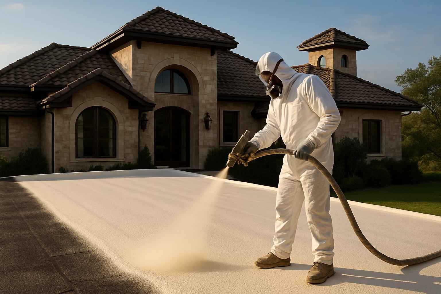 Foam Roof Installation Service in Doss TX