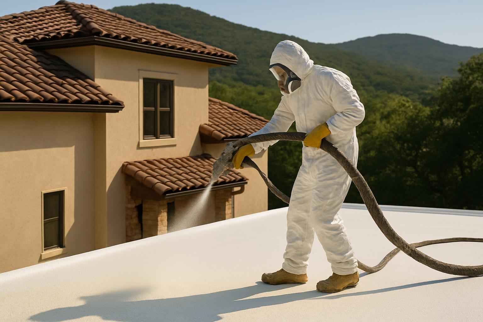 Foam Roof Installation Service in Ingram TX