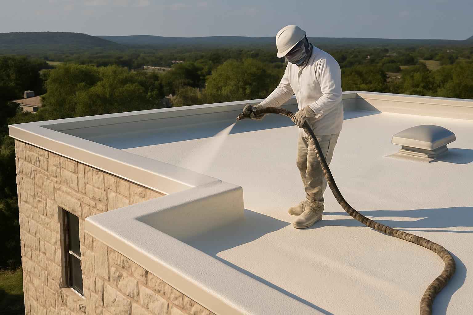 Foam Roof Installation Service in Johnson City TX