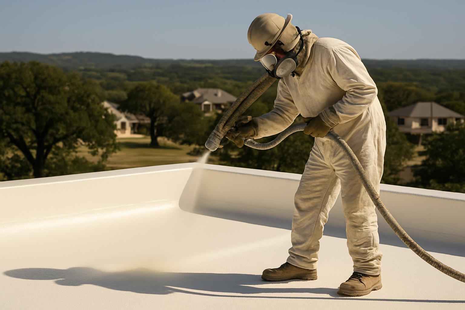 Foam Roof Installation Service in Kerrville TX
