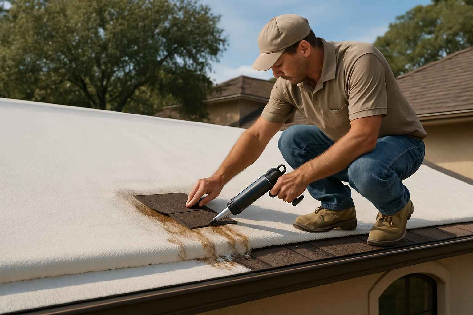 Foam Roof Leak Repair Service in Kerrville TX