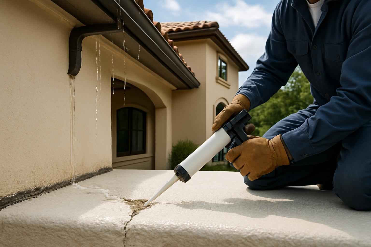 Foam Roof Leak Repair Service in Sisterdale TX