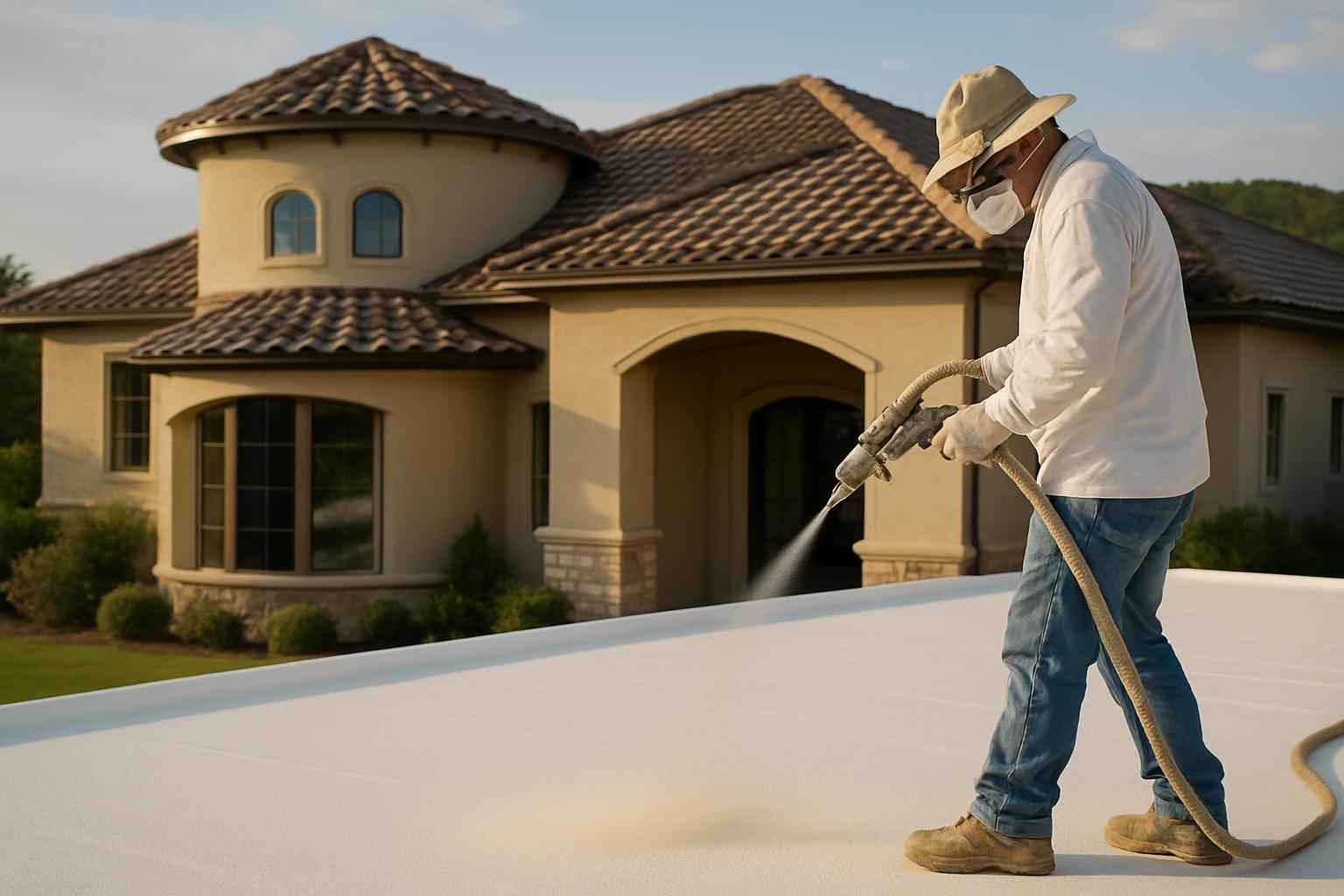 Foam Roof Maintenance Service in Camp Verde TX