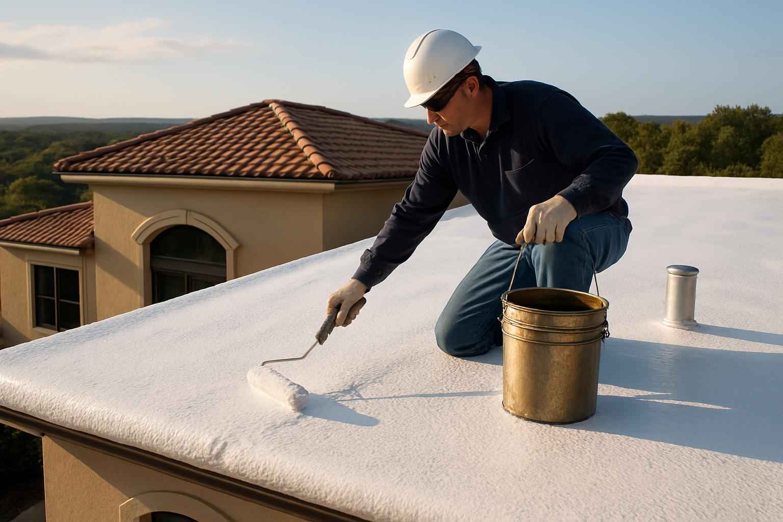 Foam Roof Maintenance Service in Kerrville TX
