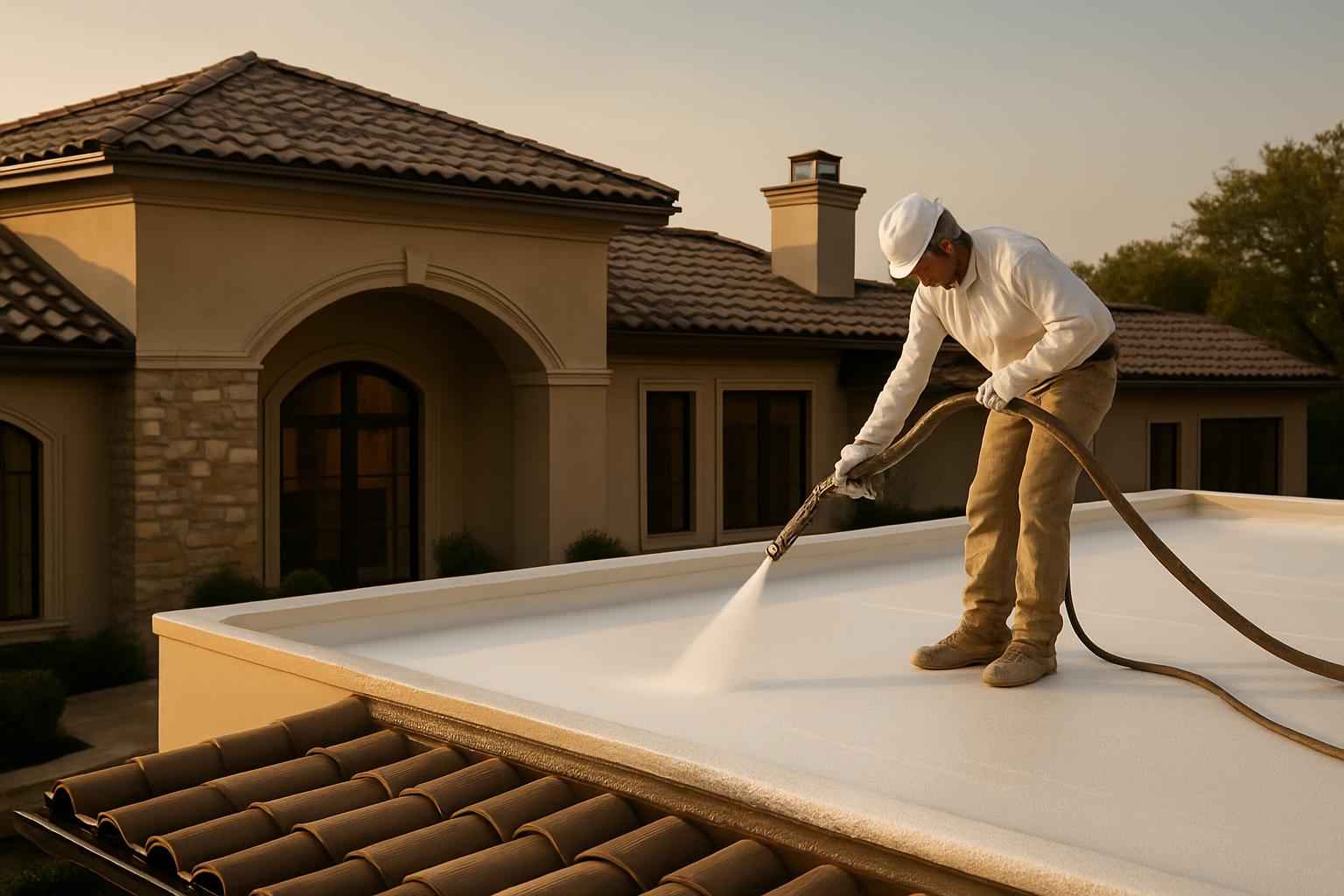 Foam Roof Recoat Company in Center Point TX