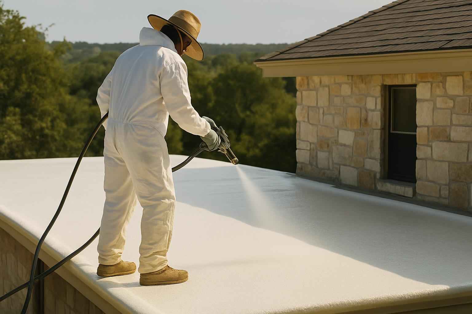 Foam Roof Recoat Company in Doss TX