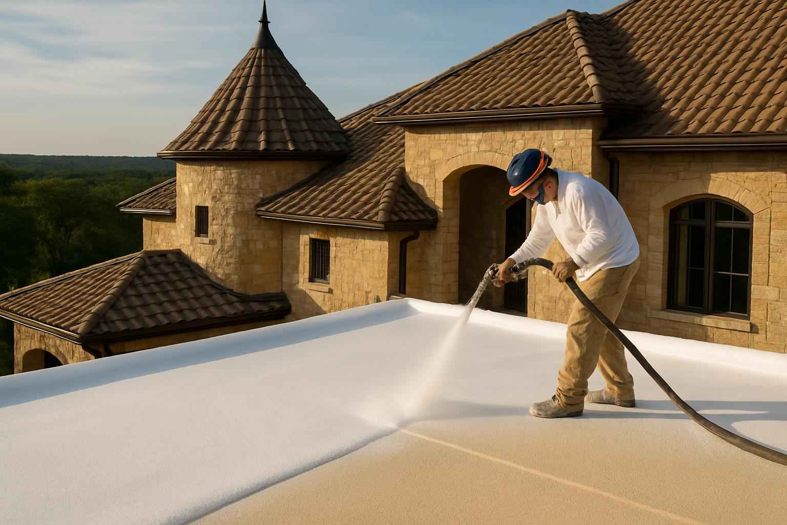 Foam Roof Recoat Company in Harper TX