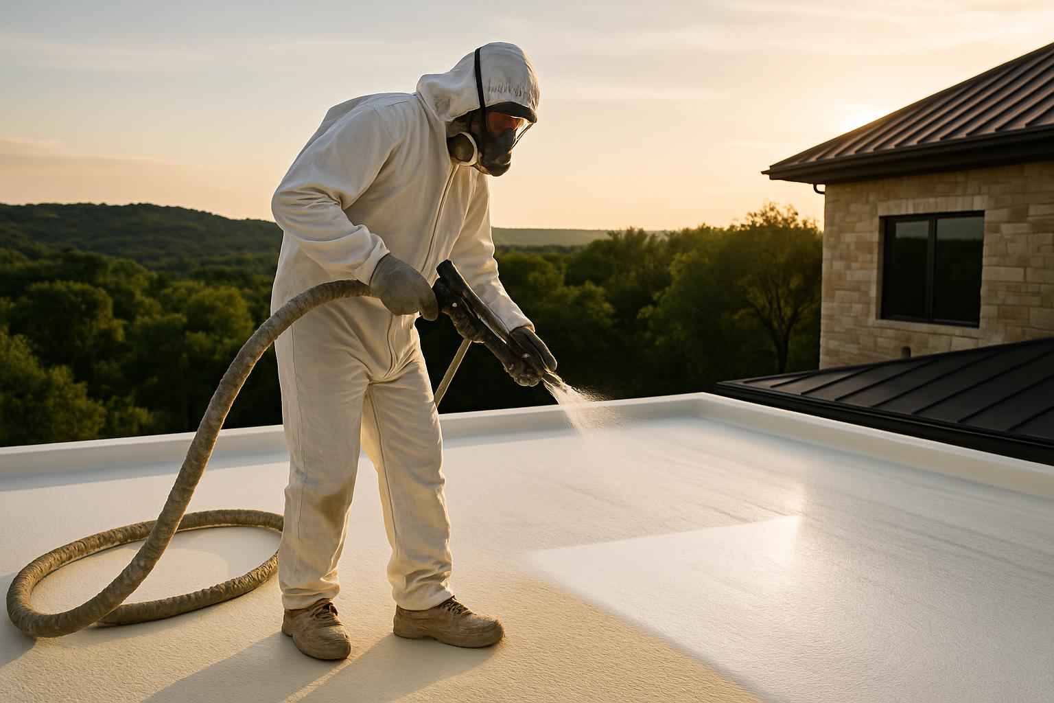 Foam Roof Recoat Company in Johnson City TX