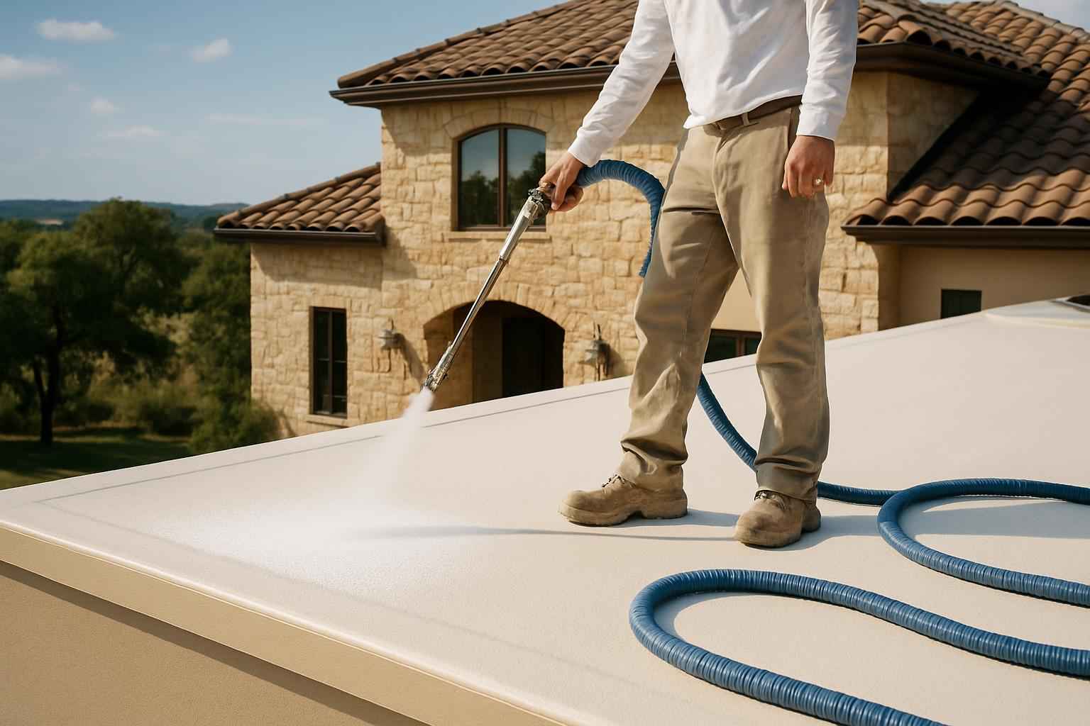 Foam Roof Recoat Company in Kendalia TX