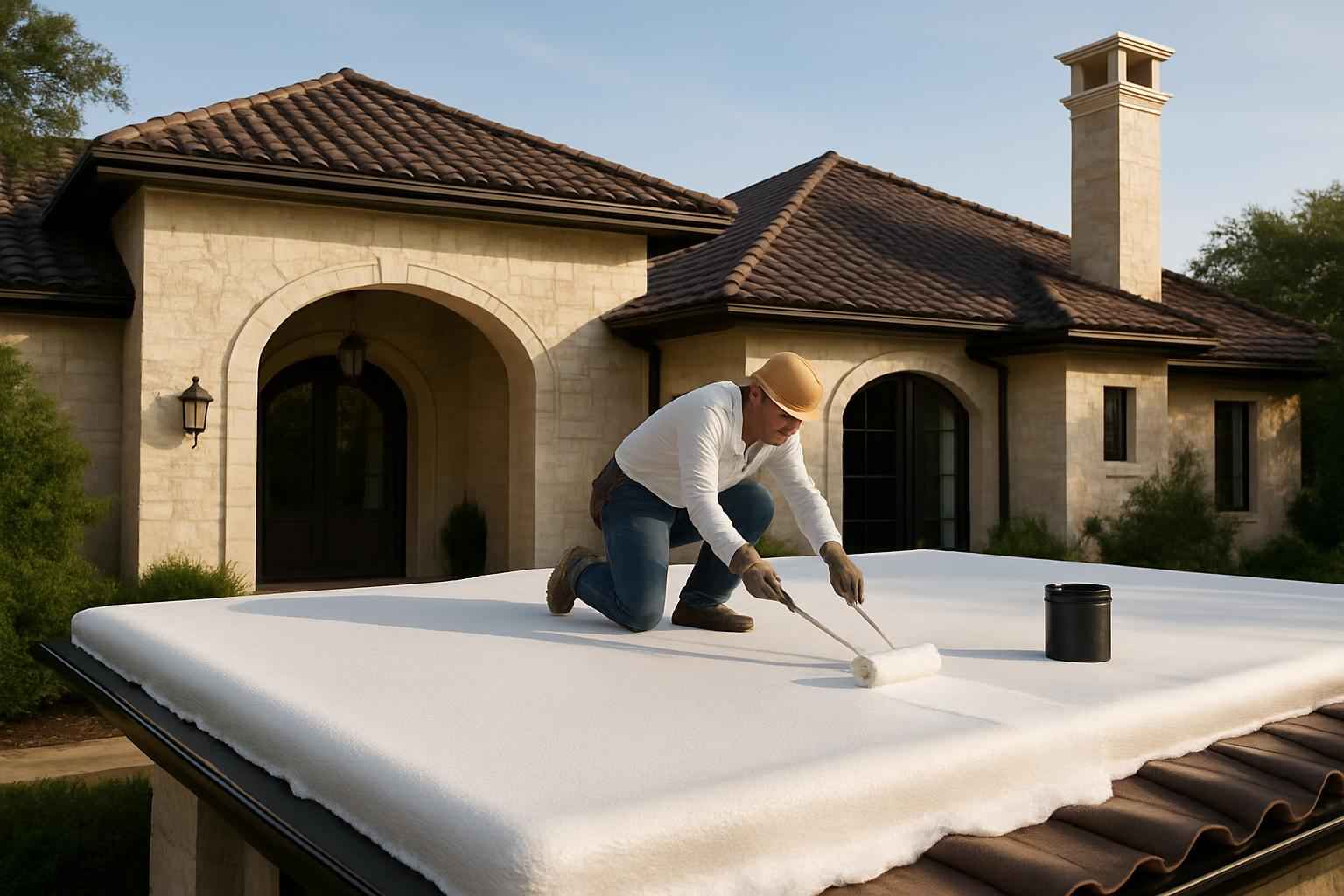 Foam Roof Replacement Options in Blanco TX