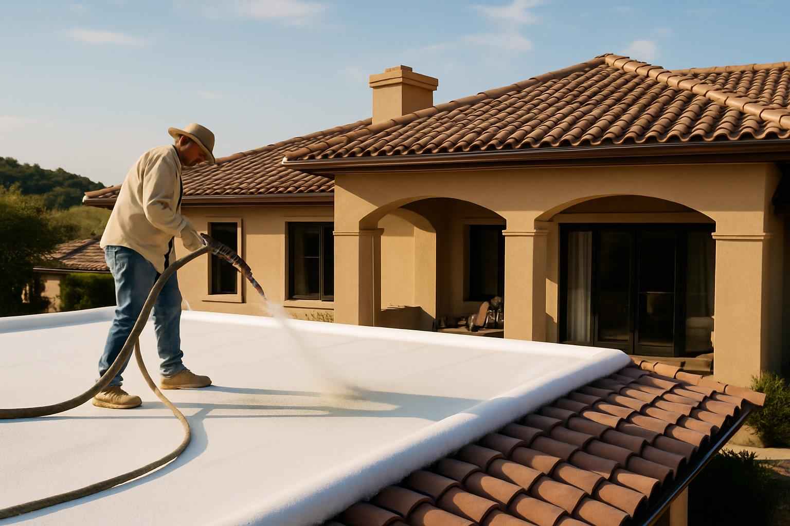 Foam Roof Replacement Options in Camp Verde TX