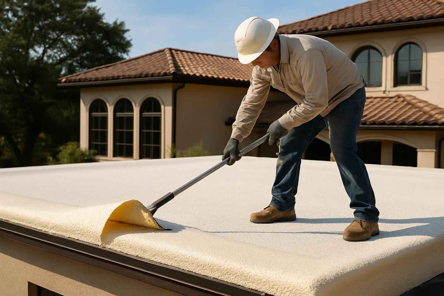 Foam Roof Replacement Options in Johnson City TX