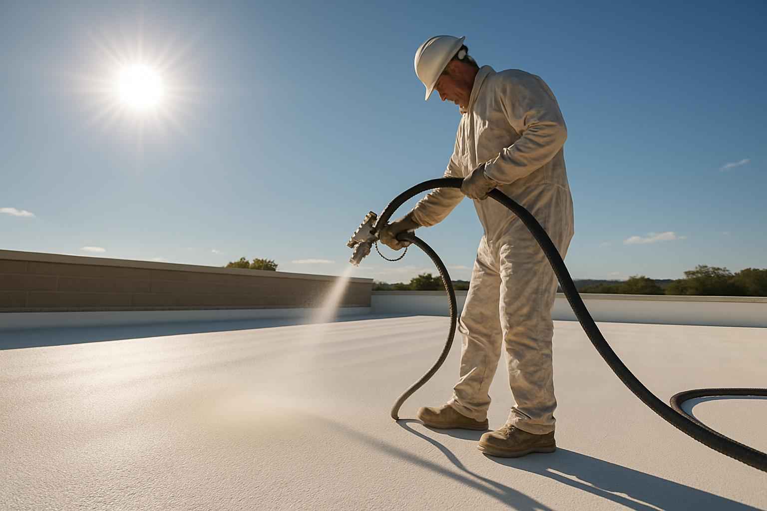Foam Roof UV Protection Service in Kerrville TX