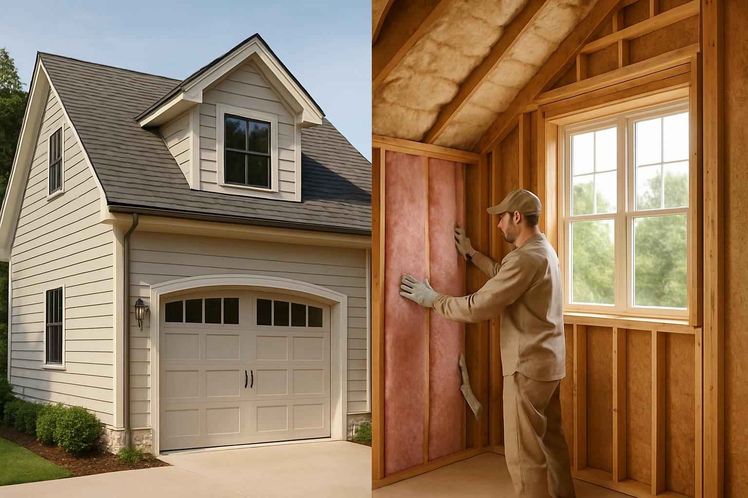 Garage Apartment Insulation Company in Doss TX