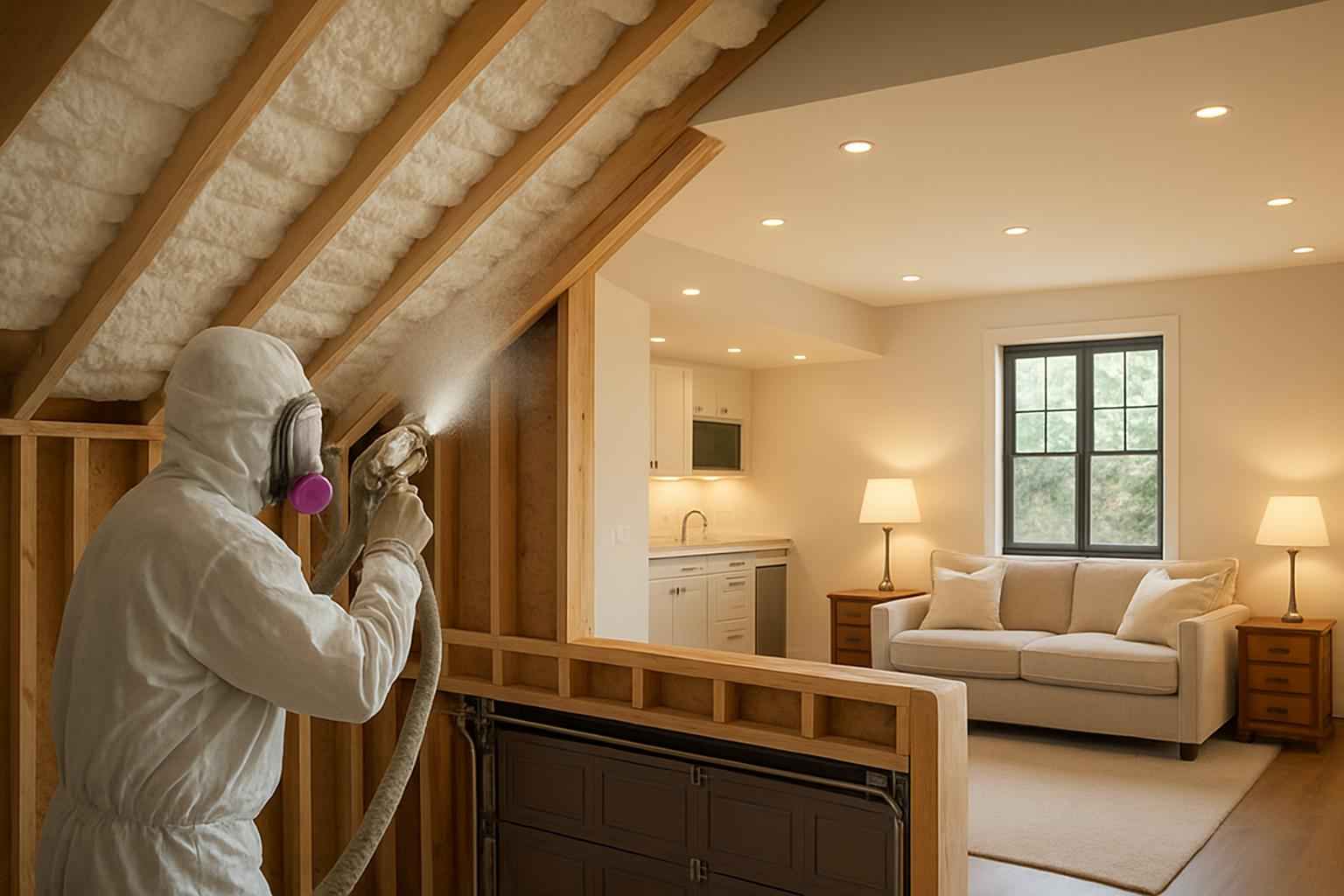 Garage Apartment Insulation Company in Kerrville TX