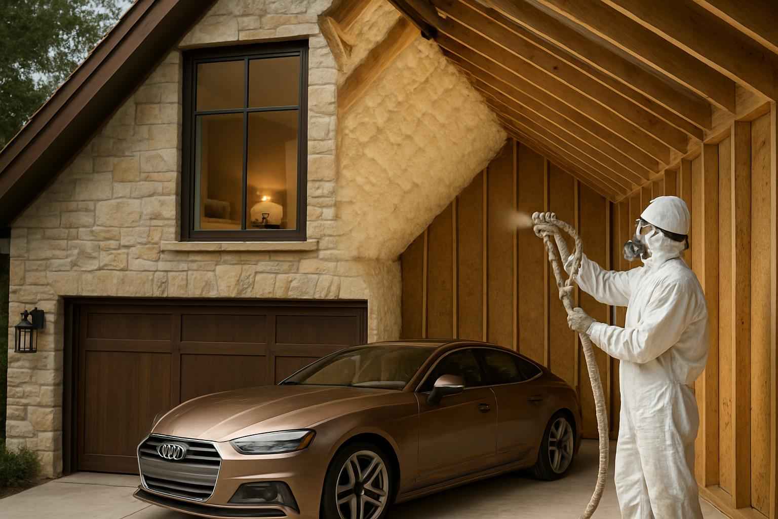 Garage Apartment Insulation Company in Waring TX