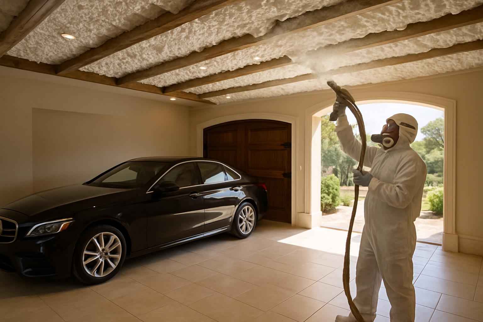 Garage Ceiling Foam Service in Camp Verde TX