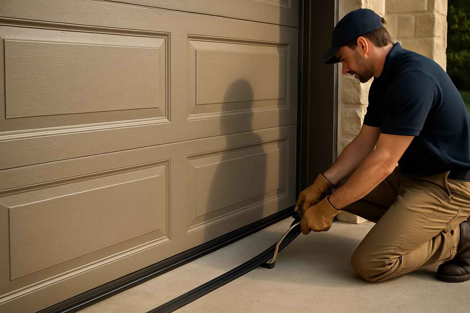 Garage Door Perimeter Seal Service in Blanco TX